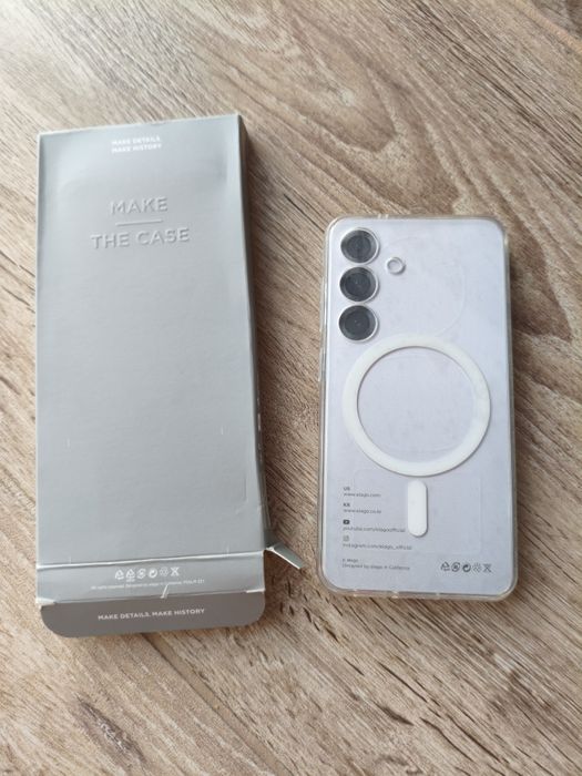 Husă transparentă magnetică pentru Samsung Galaxy S25, 6.2"