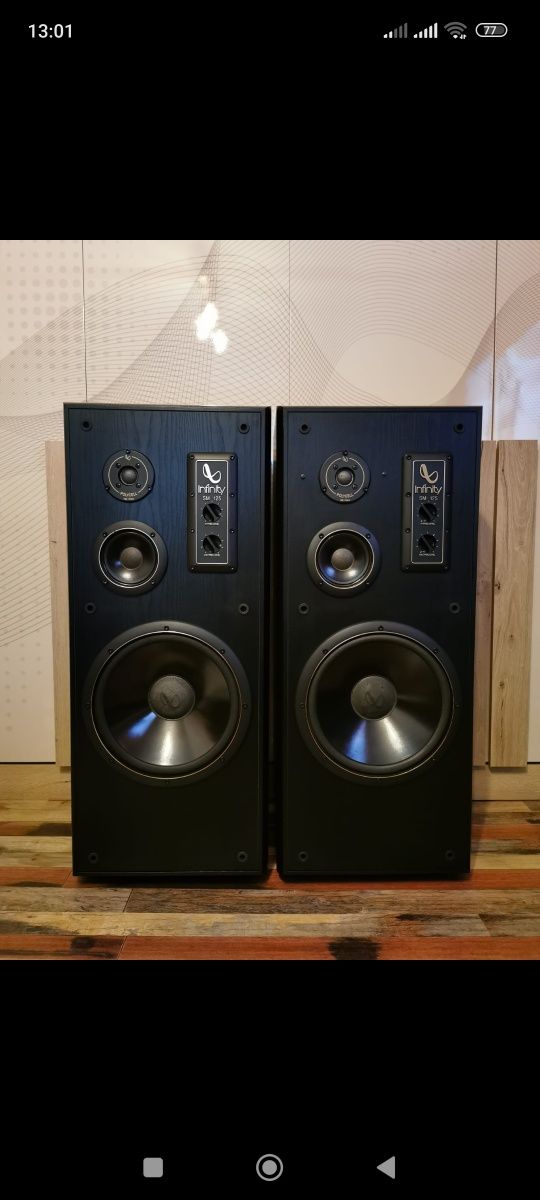 Boxe infinity Sm-125 Studio Monitor Series