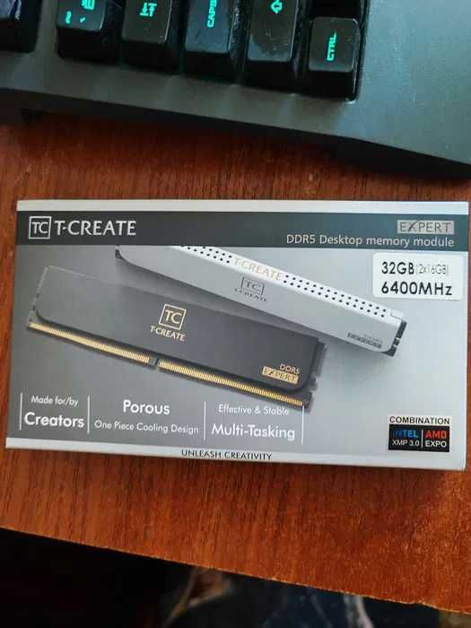 DDR5 TeamGroup EXPERT 32GB(2x16GB) 6400MHz CL32