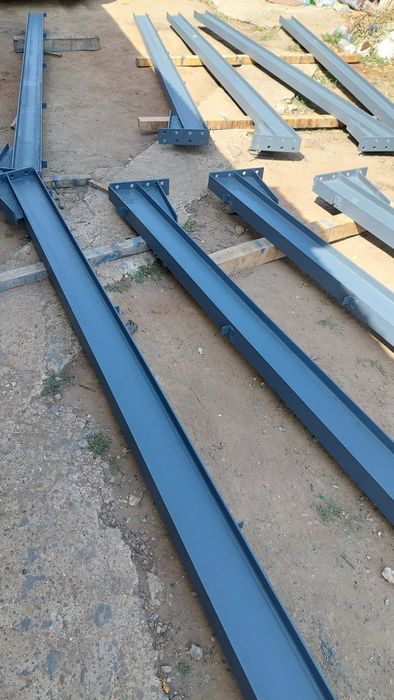 Vând 4ferme metalice cu deschidere de 7m din ipe140