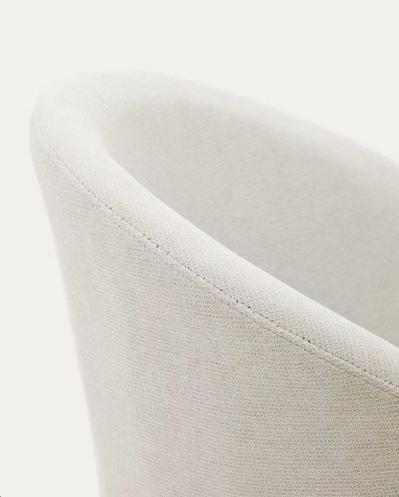 Scaun rotativ bej Marvin Kave Home