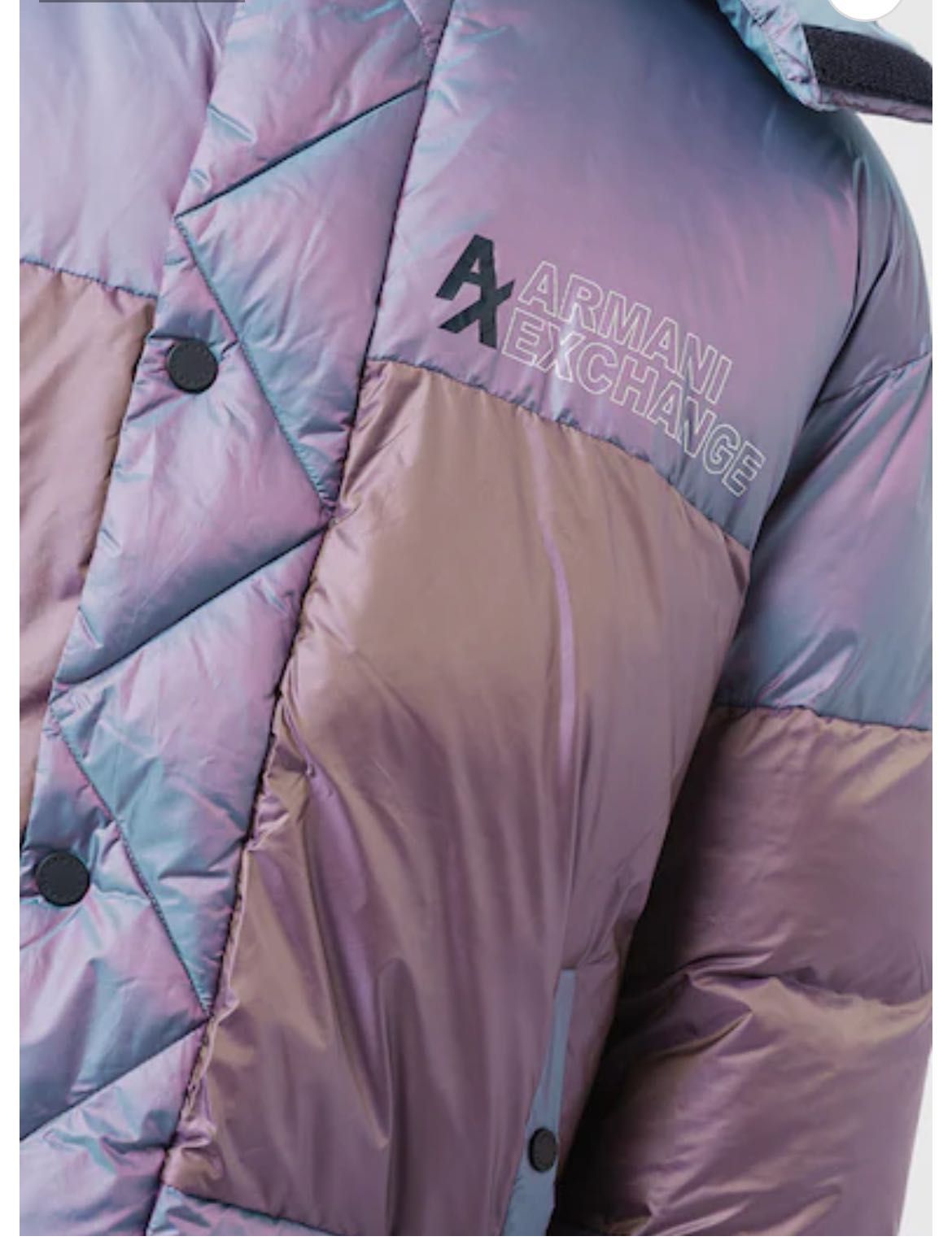 Armani Exchange Men's Winter Quilted Puffer Jacket