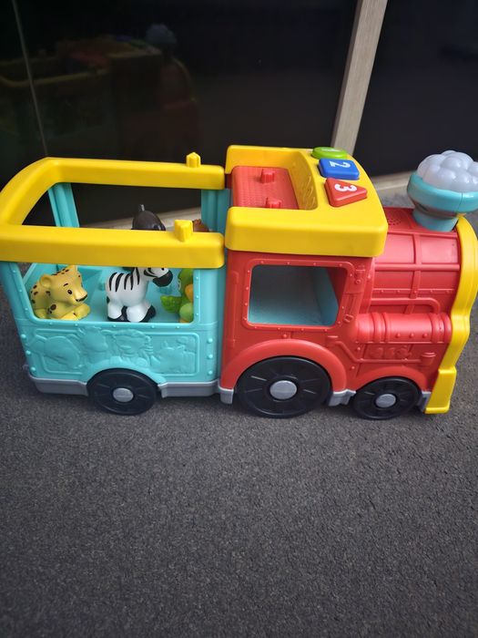 Trenulet cu animale Fisher Price