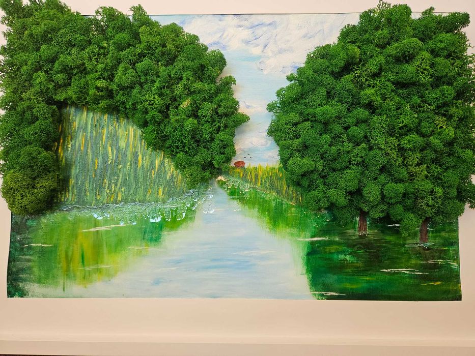 Tablou Bratul Sf. Gheorghe cu licheni