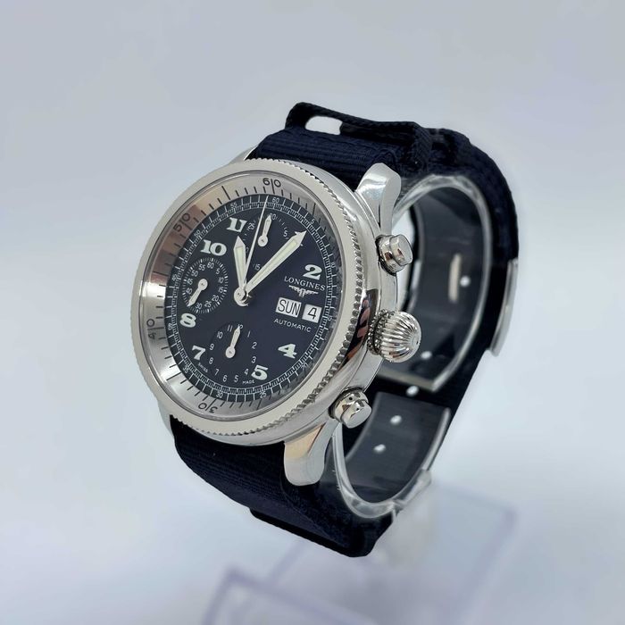 Longines SwissАir лимитиран пилотски хронограф автоматичен часовник