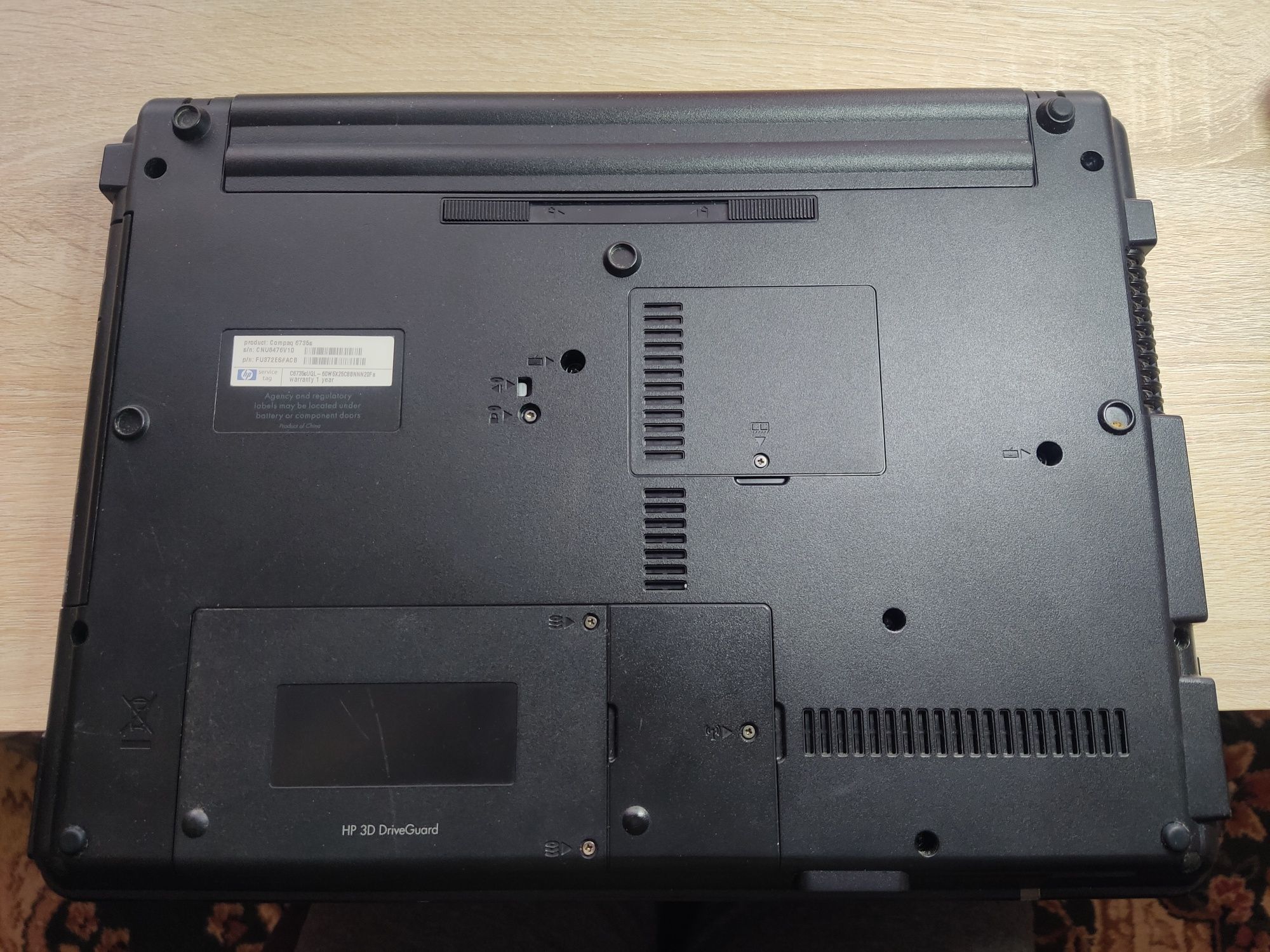 Продам рабочийHP Compaq 6735s