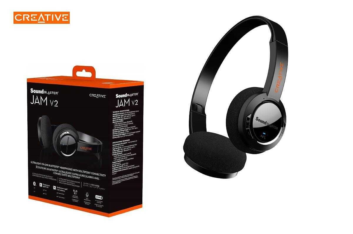 Creative Sound Blaster Jam v2/Bluetooth слушалки
