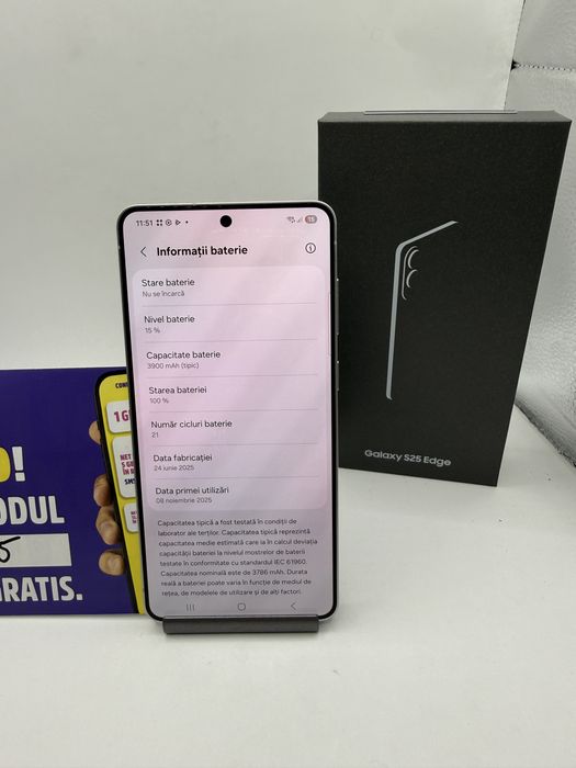 Samsung S25 Edge 256 gb