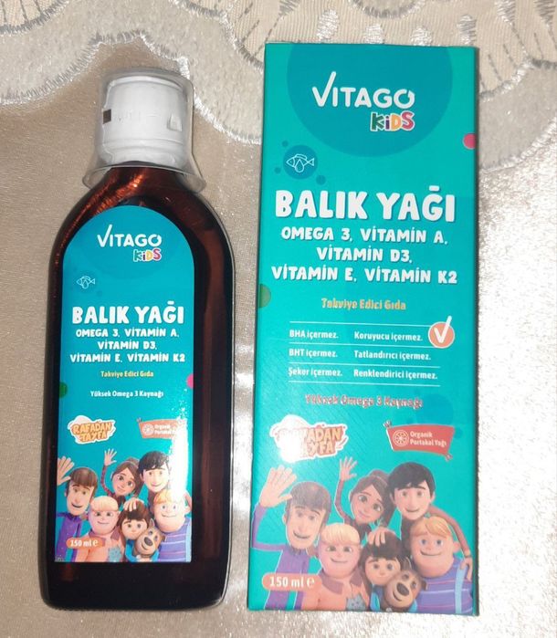 Omega 3 yogi bolalar va kattalar uchun