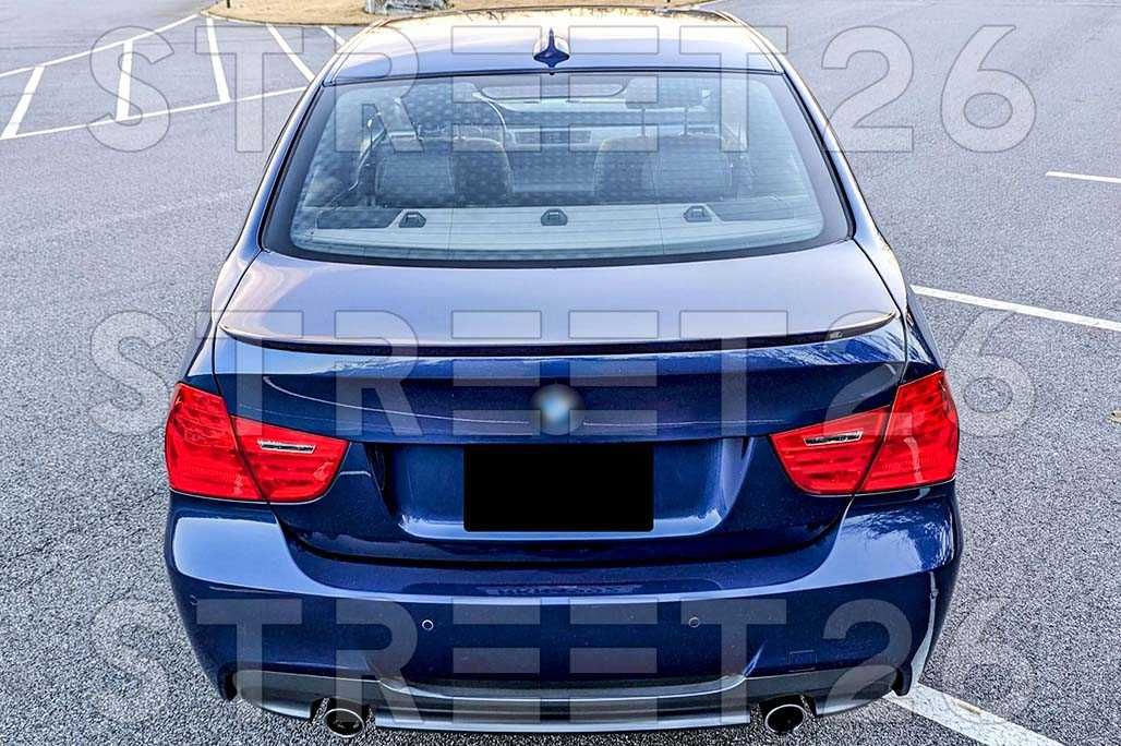 Eleron Portbagaj BMW Seria 3 E90 (2005-2011) M3 Design Negru Lucios