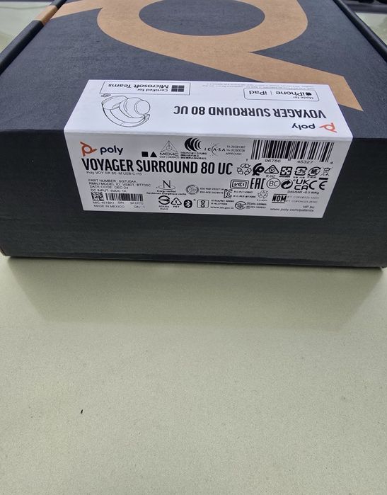 Vand Casti wireless Poly Voyager Surround 80 UC