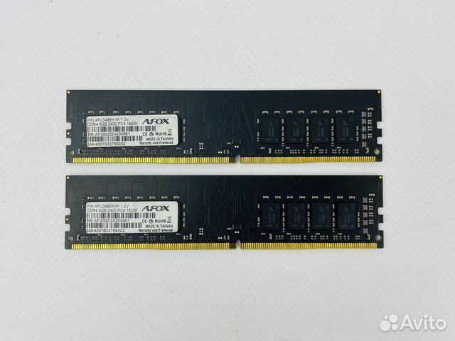 Оперативная память DDR4 16GB AFOX AFLD416FS1P 16Gb