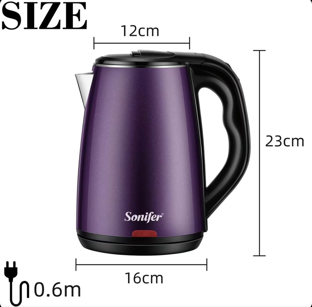 Доставка! Электрический чайник Sonifer SF-2102