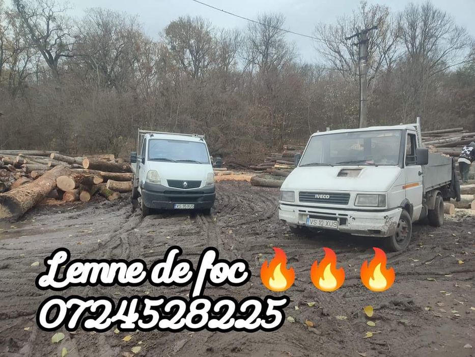 Transport lemne pentru foc