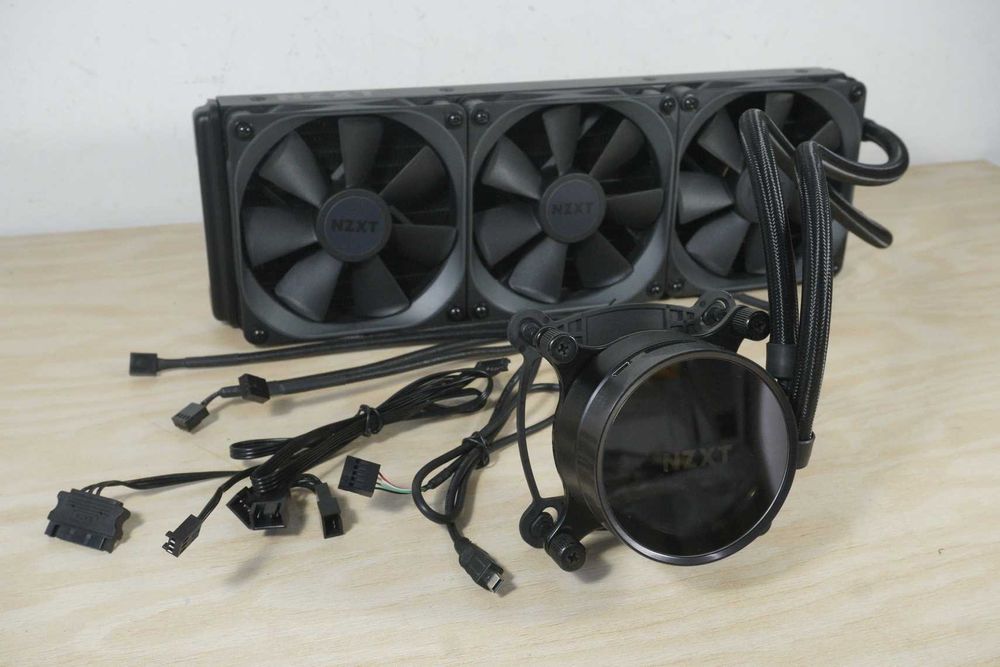 [115x/1200] 360mm Водно охлаждане AIO NZXT Kraken X72 / Вкл.ДДС
