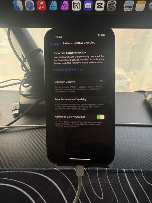 iPhone 13 Pro 128GB Graphite 79% Baterie