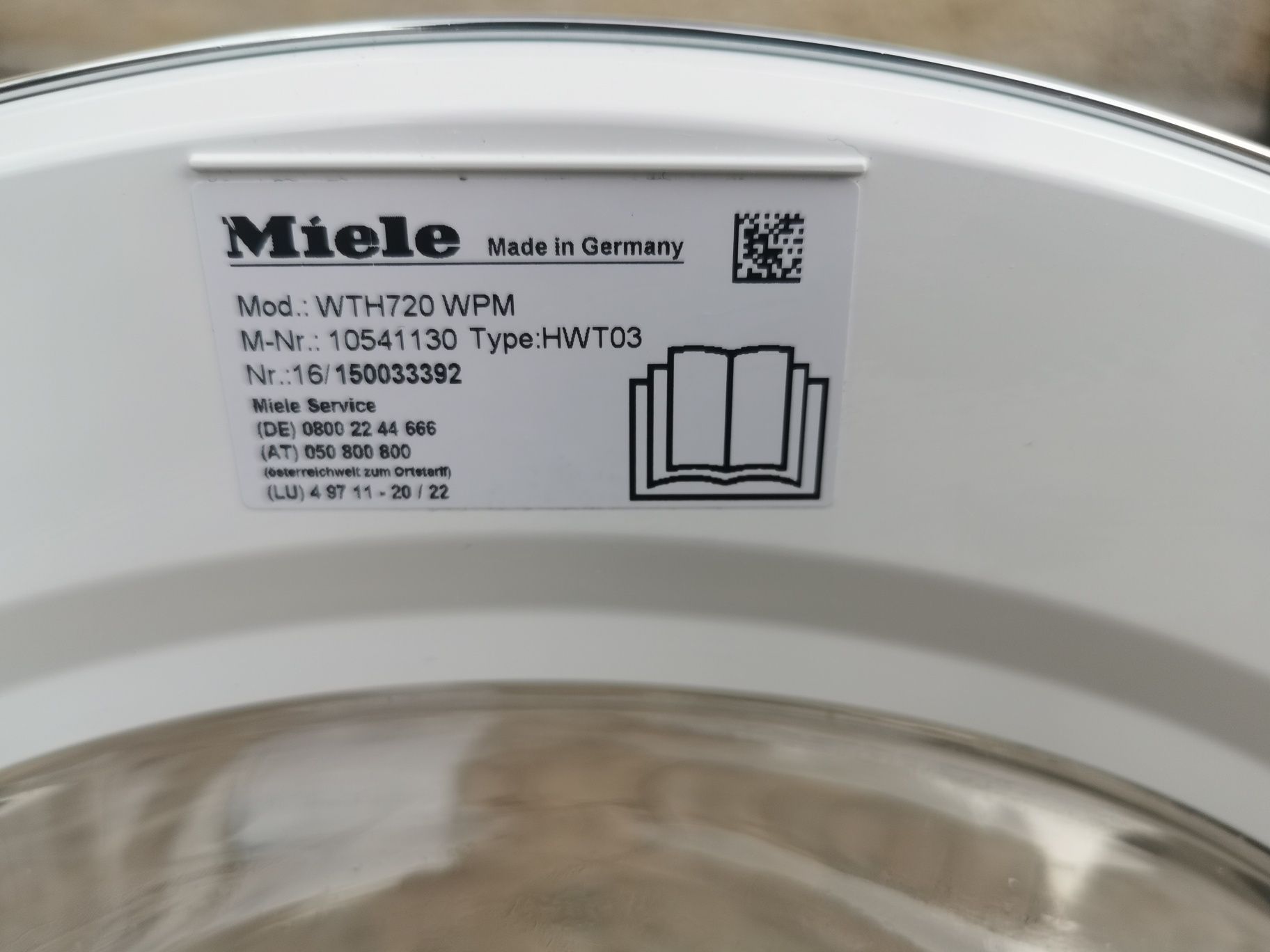 НАМАЛЕНИЕ! Пералня със сушилня Miele WTH 720 Pwash T dos Wifi