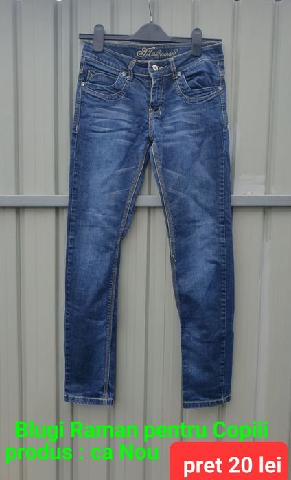 Blugi Raman fete marime 14 UK