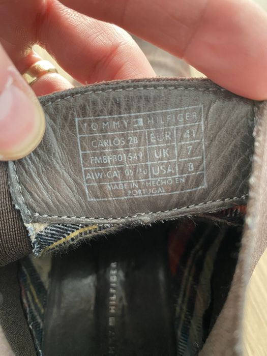 Ghete/Botine Chelsea Tommy Hilfiger piele 42