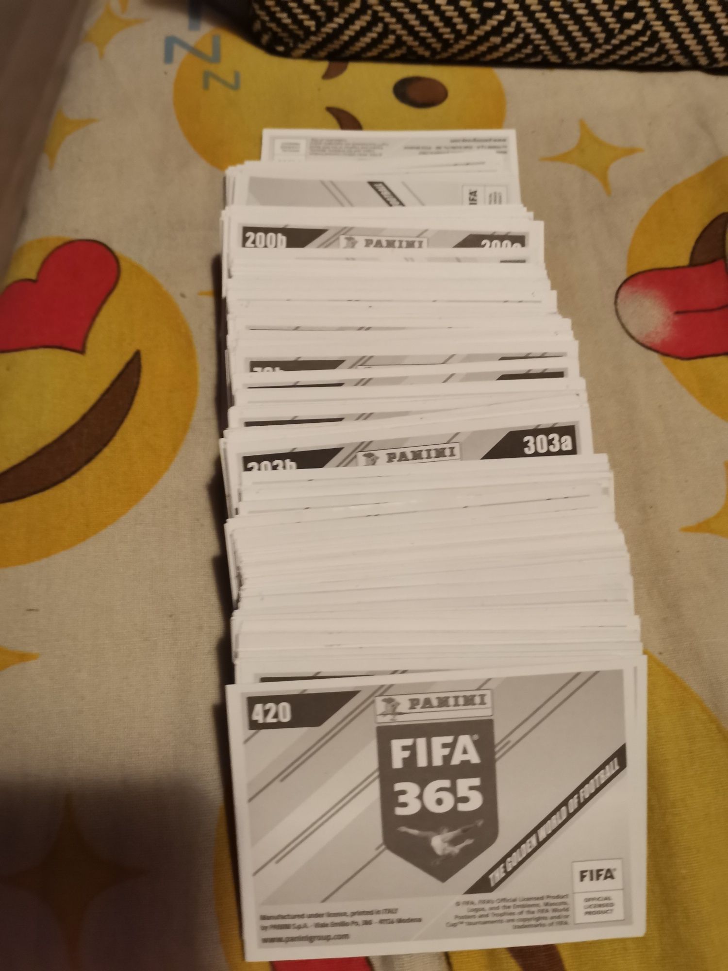 Abțibilduri fifa 365 panini album 2024