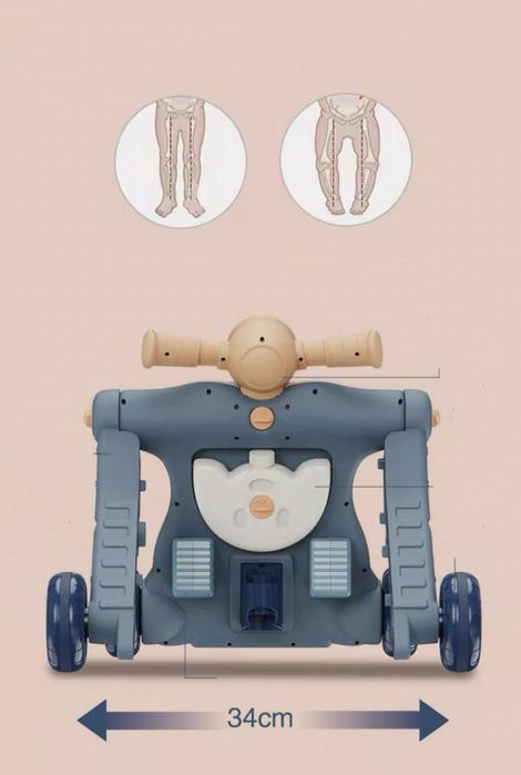 Antepremergator 3 in 1 Baby Walker