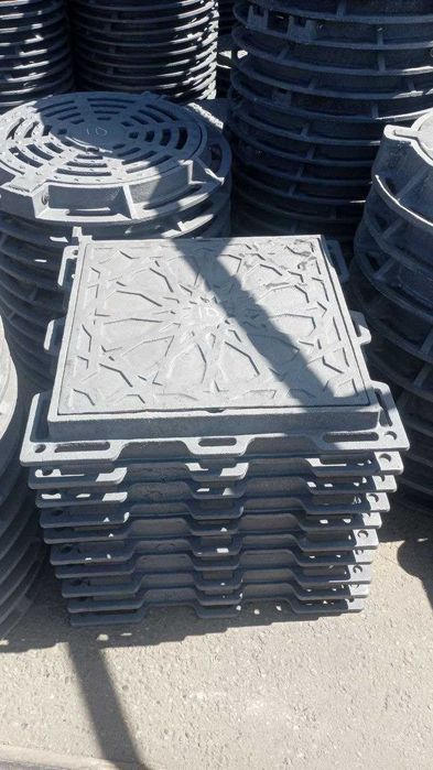 Люк чугунный есть ДОСТАВКА Прочный ВСЕ ТИПЫ : Л - С - Т