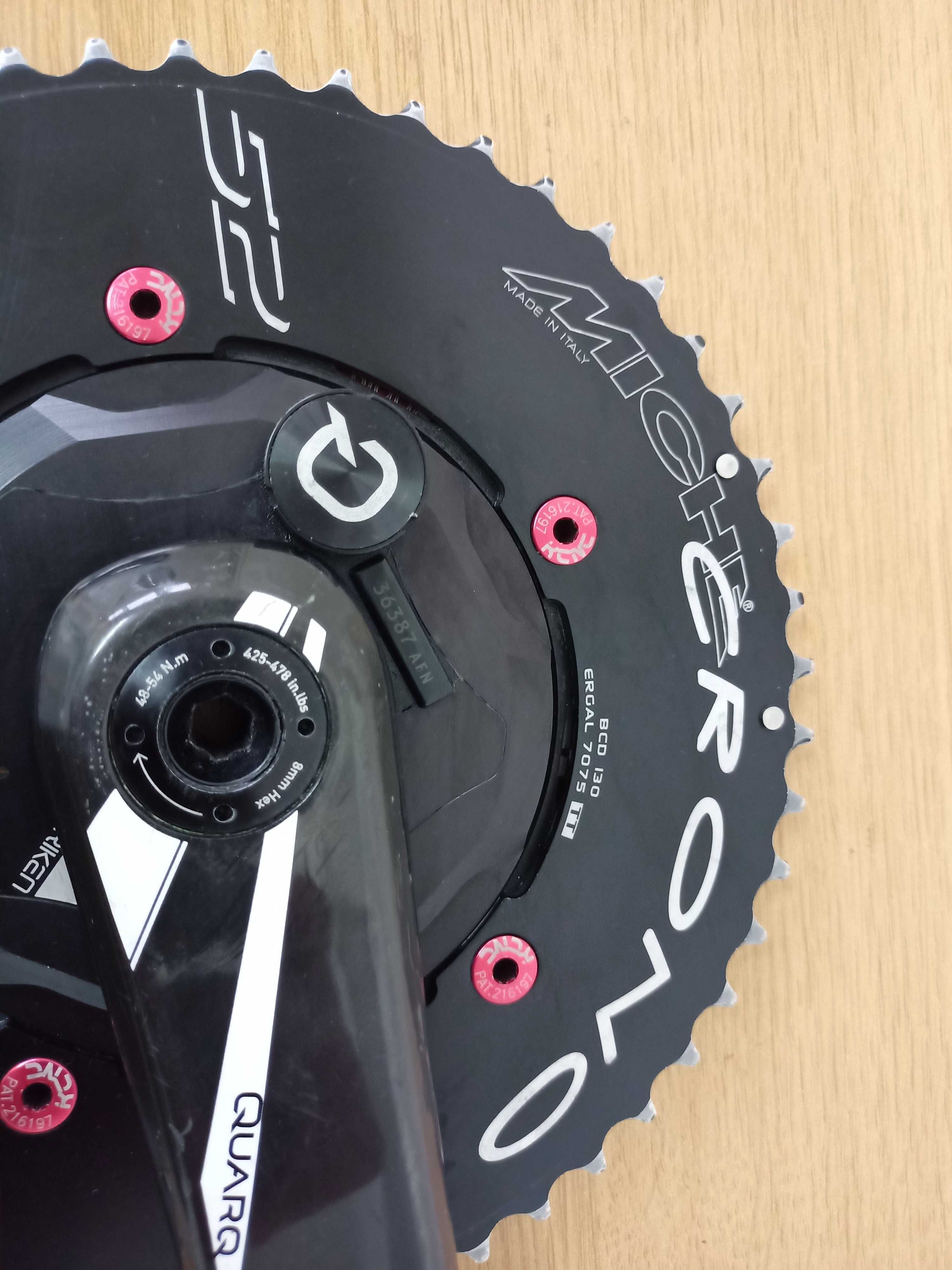 Angrenaj Powermetru SRAM-Quarq Riken Carbon  Miche Crono Aero