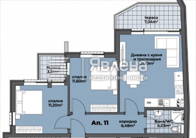 Продава се Тристаен апартамент в Варна, Аспарухово - 96 кв.м за 1495 €/кв.м - Снимка #1