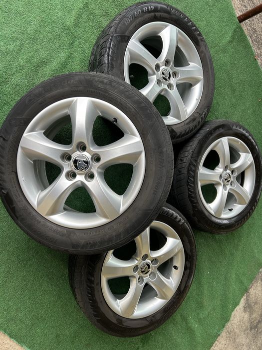 5х100  15 оргинални шкода