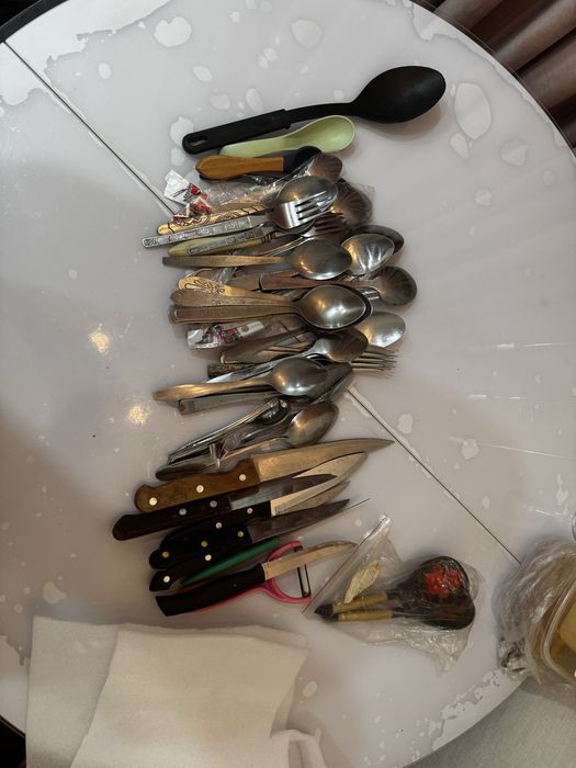 Ложки вилки ножи