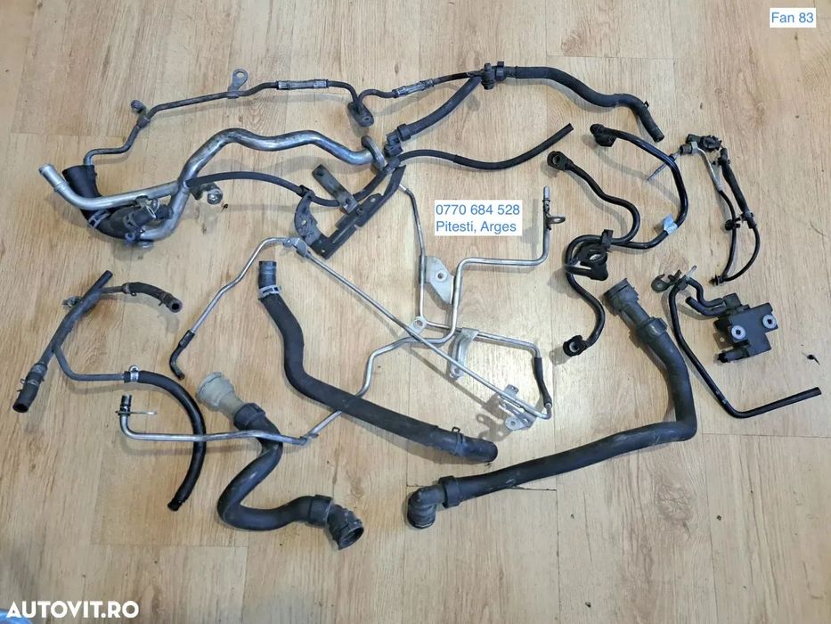 Furtun lichid racire Supapa vacuum electrovalva furtun combustibil Conducta vacuum Tampon motor dreapta Opel Zafira Insignia Mokka Astra Corsa 1.6 cdti cod motor B16DTH B16DTE