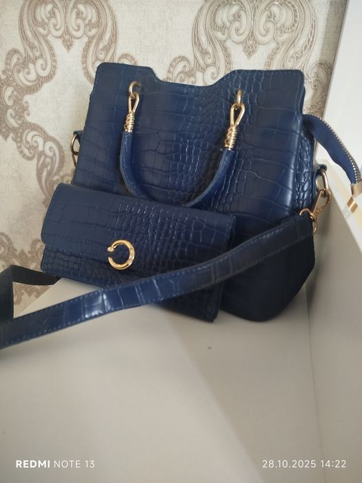 Женская сумка, с кошелком