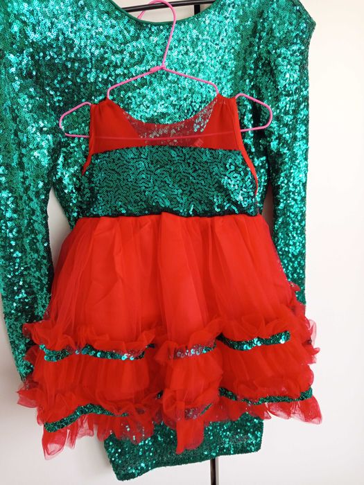 Рокля (с/ м) и рокля за бебе 80 см