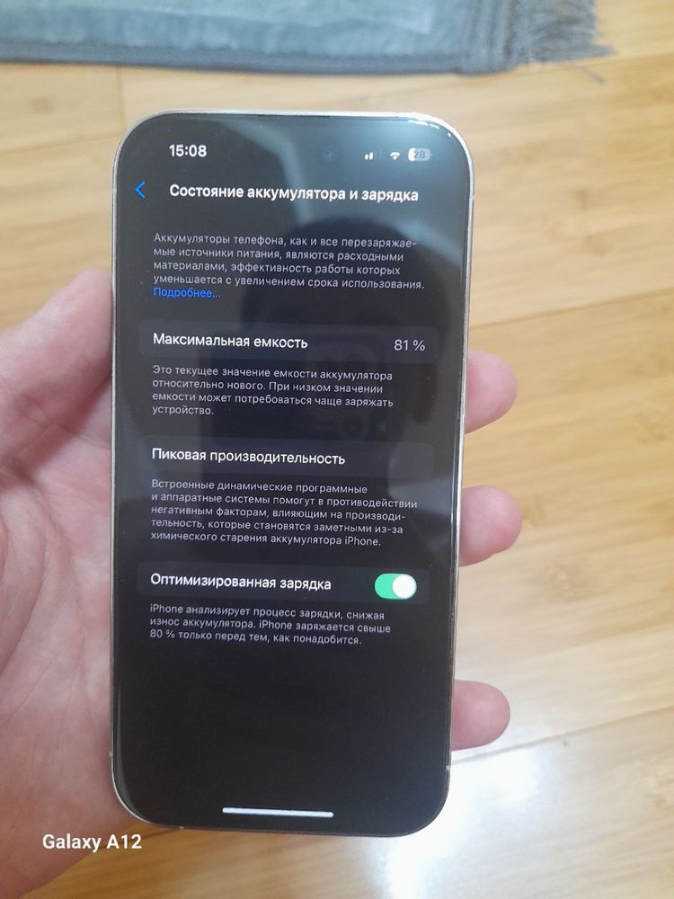 iPhone 14 Pro 128GB - Silver ( ideal toliq koplekt)