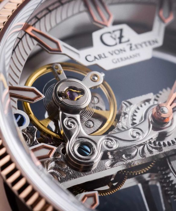 Чисто нов часовник пълен пакет с кутия! Carl von Zeyten