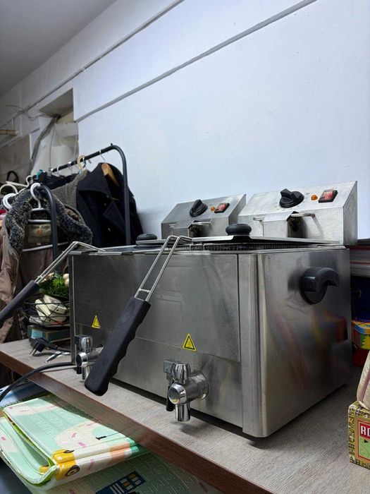 friteuza 2x8 litri - uz comercial