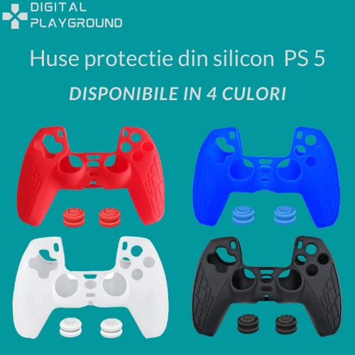 Husa controller Playstation PS5 (4 nuante) / 4 Thumbs Grips