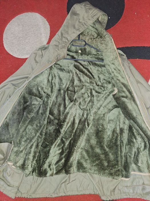 geaca cu gluga imblanita XL stil militar german
