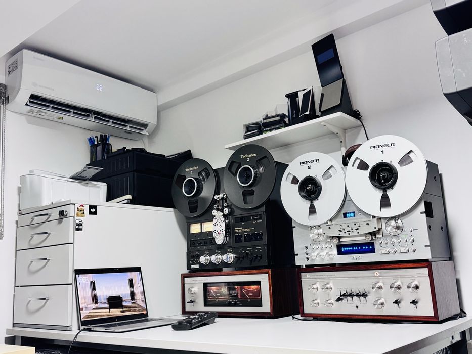 Deck legendar PIONEER CT-F900, 3 HEAD , anii 1978, Made in Japan