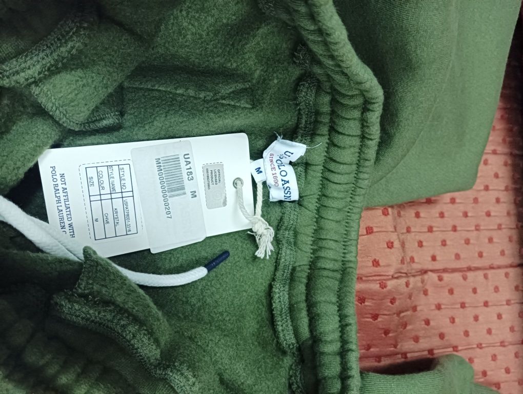 Оригинално долнище U.S. POLO ASSN M ново мъжко памучно анцуг долница