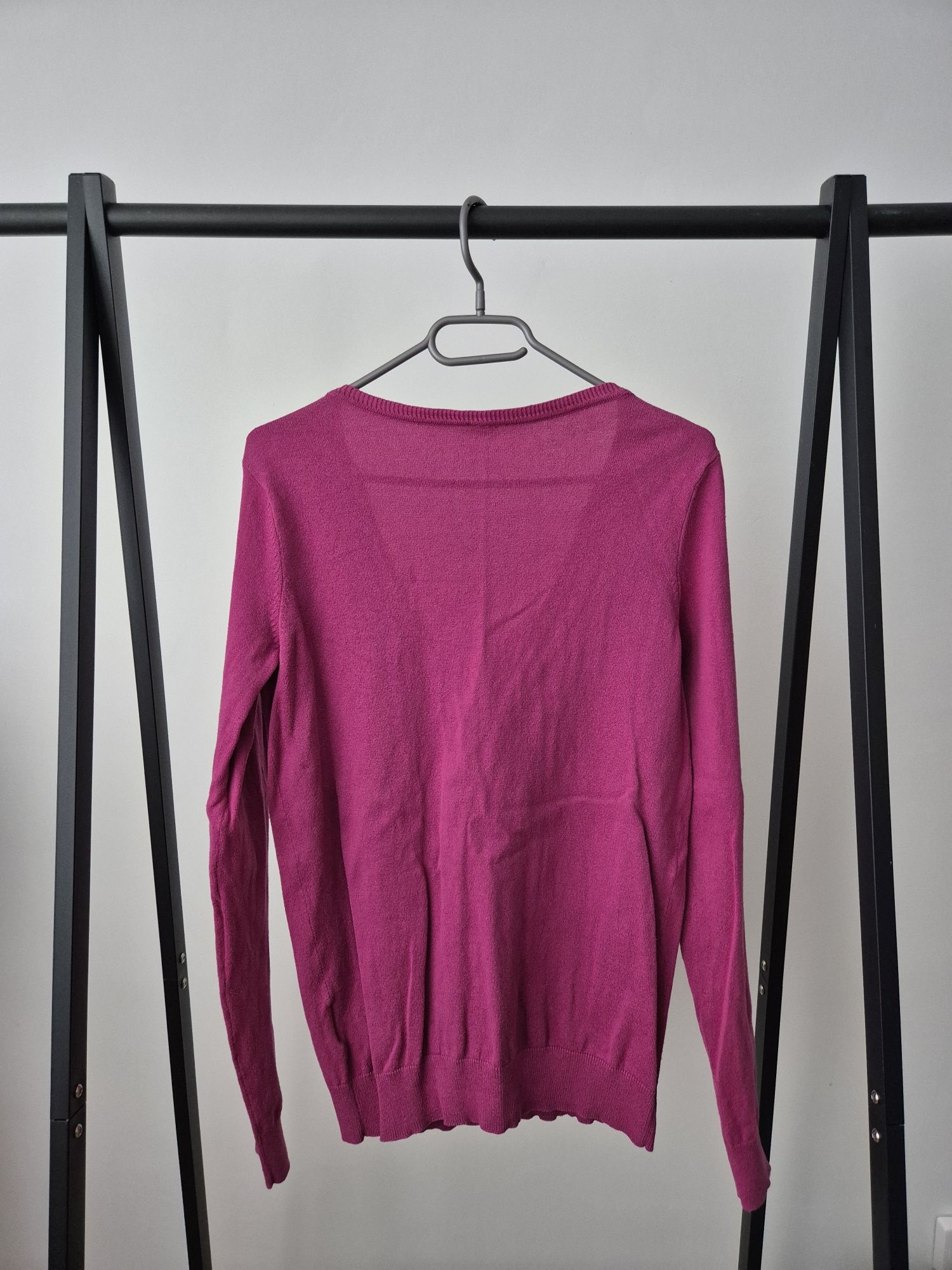 Pulover magenta - (L)