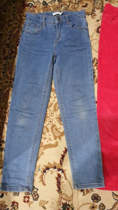 Брюки джинсы на девочку