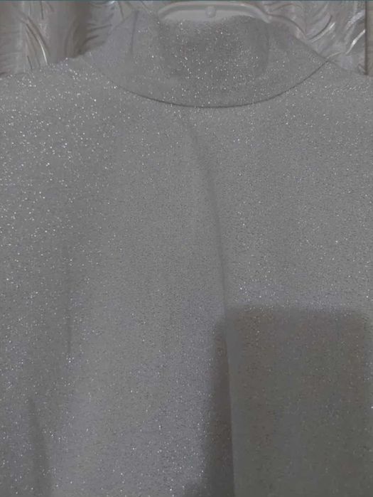 Bluza damă evenimente cu fir argintiu S