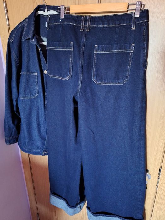 Дамски деним  сет нов