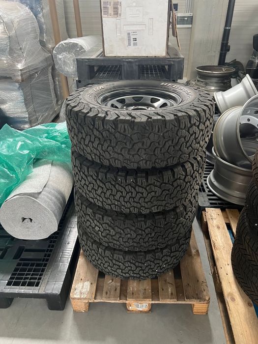 Super Anvelope+ Jante 265/70 R16 BFGOODRICH A/T DOT 2020