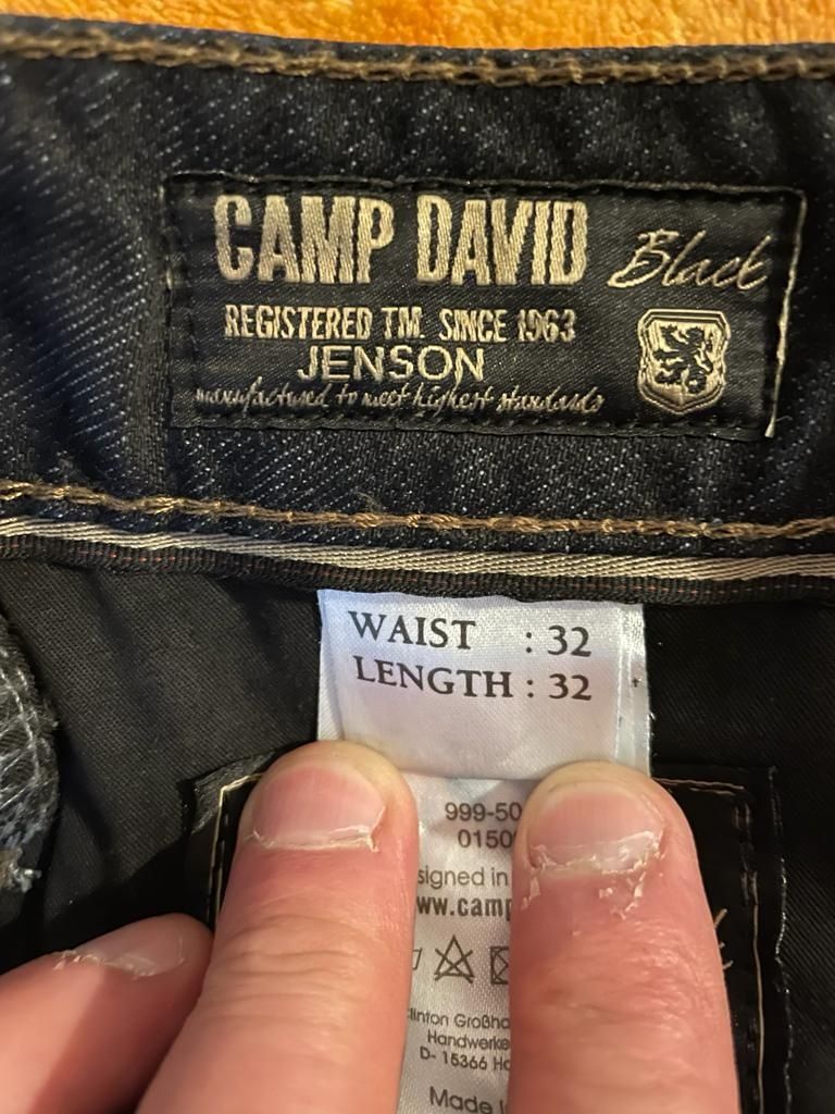 Blugi unisex,noi,Camp Davis, originaliM 32