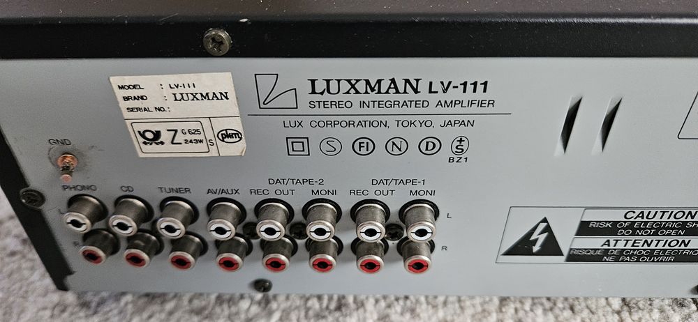 Amplificator  luxman Lv-111