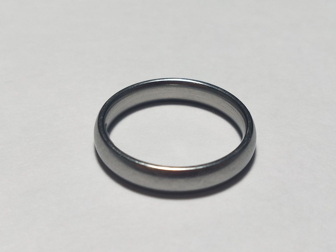 Кольцо обручальное медицинская сталь не чернеет 18,3 размер антиквариа