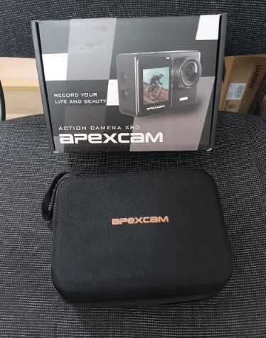 Екшън камера Apexcam X80, 24MP, 4K, EIS сензорен екран