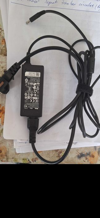 Incarcator alimentator laptop HP, Dell cu mufa mica, pin central 19,5V